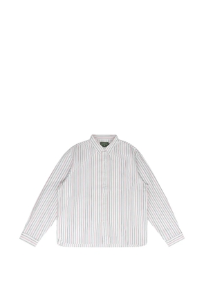 Denim Tears striped button-up shirt - White