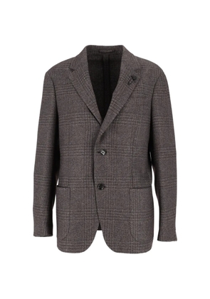 Lardini Roma Prince of Wales check-pattern blazer - Brown