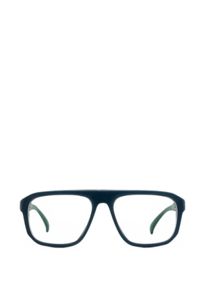 Mykita textured-finish rectangle-frame glasses - Blue