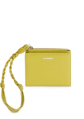Jil Sander Tangle wallet mini - Green
