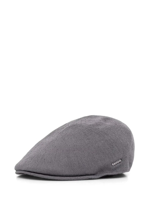 Kangol Bamboo 507 logo-embroidered flat cap - Grey