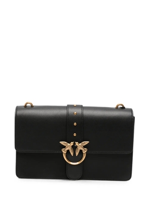 PINKO Love Birds leather shoulder bag - Black