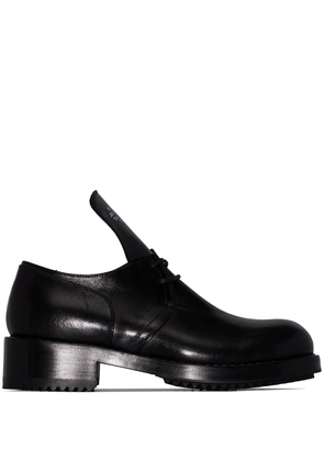 Raf Simons lace-up derby shoes - Black