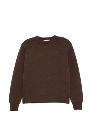 The Frankie Shop Lina long-sleeve sweater - Brown
