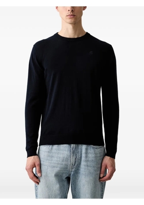 Karl Lagerfeld logo-patch sweater - Blue