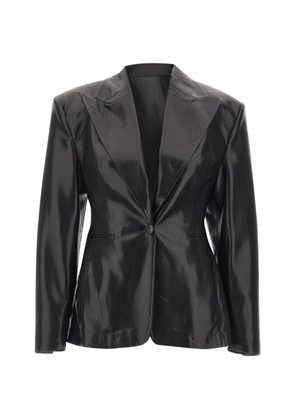 THE ANDAMANE Ottavia hourglass-silhouette blazer - Black