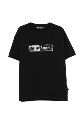 Palm Angels Stamp Logo short-sleeve T-shirt - Black