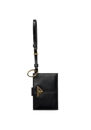 Prada leather card holder - Black