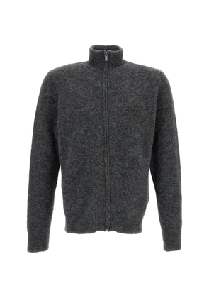 Barena zip-up high-neck sweater - Grey