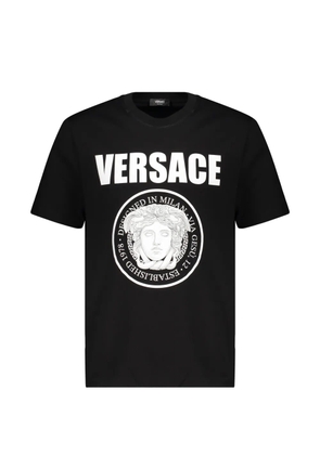 Versace Medusa-print logo-print T-shirt - Black