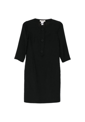 Chloé Pre-Owned buttoned mini dress - Black