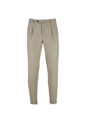 Briglia 1949 pleated straight-leg trousers - Neutrals