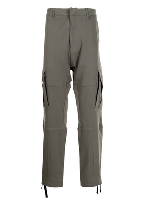 COUNTY OF MILAN strap-detail cargo pants - Green