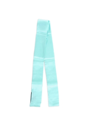 DSQUARED2 silk slim scarf - Blue