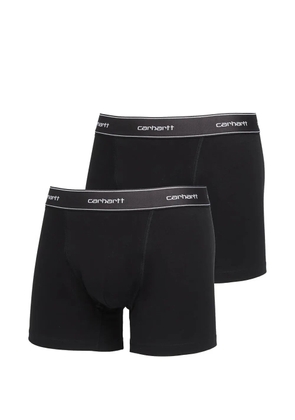 Carhartt WIP logo-waistband boxers - Black