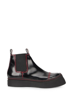 Philosophy Di Lorenzo Serafini contrast-stitch platform ankle boots - Black