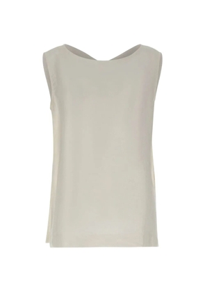 kaos side-slit tailored top - Neutrals