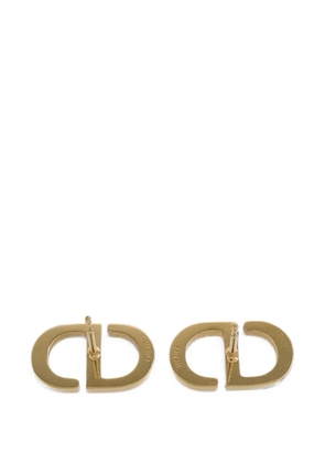 Christian Dior Pre-Owned crystal-embellished earrings - Gold