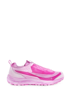 11 By Boris Bidjan Saberi x Salomon Bamba2 Low zip-up sneakers - Pink