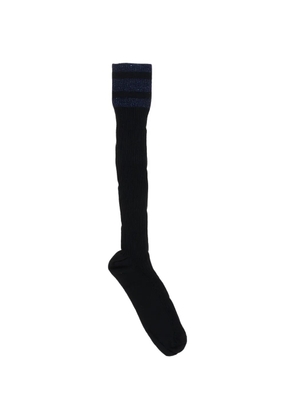 DSQUARED2 ribbed lurex-detail socks - Black