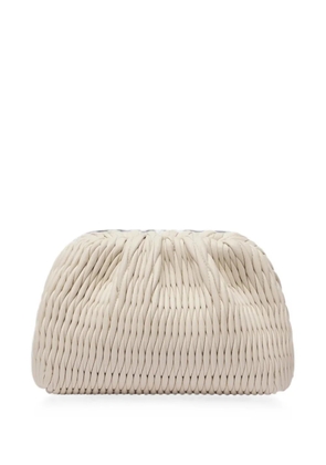 A.L.C. Enzo quilted clutch bag - Neutrals