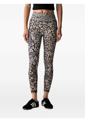adidas x Farm Rio Optime floral-print leggings - Black