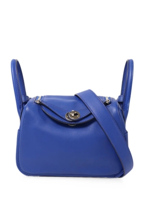 Hermès Pre-Owned Mini Lindy tote bag - Blue