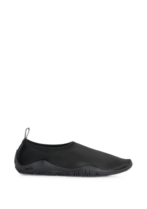 Jil Sander stretch-satin Vibram sneakers - Black