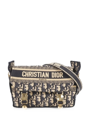 Christian Dior Pre-Owned small Diorcamp Oblique shoulder bag - Blue