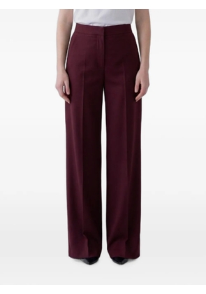 Max Mara pressed-crease pants - Red