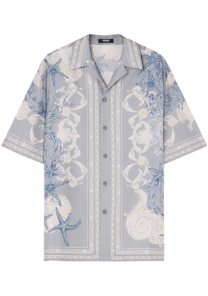 Versace Barocco Sea silk shirt - Blue