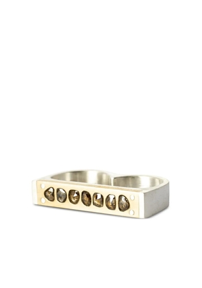 Parts of Four Plate ring - Silver