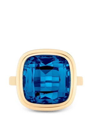 Goshwara Manhattan London blue topaz ring - Gold