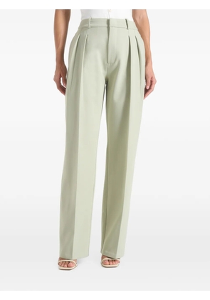 Manière De Voir Julie in sage tailored twin pleat trousers - Green