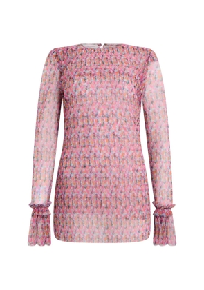 Philosophy Di Lorenzo Serafini floral-print mini dress - Pink