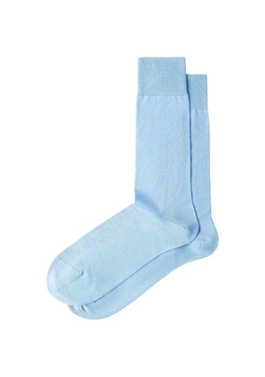 Hackett London polka-dot jacquard socks - Blue