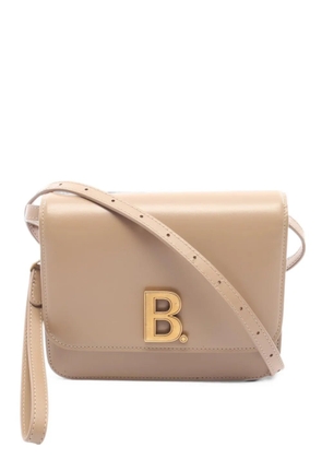 Balenciaga Pre-Owned 2010s B. logo shoulder bag - Neutrals