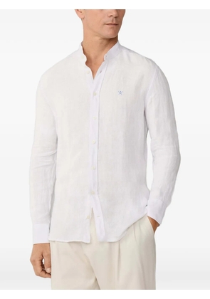 Hackett London Porter band-collar shirt - White