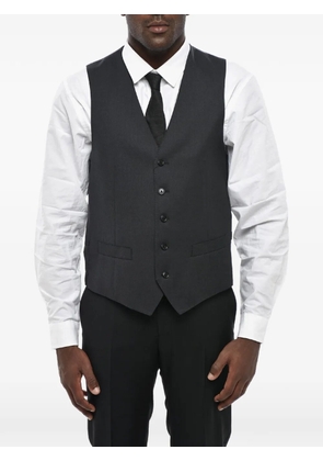Corneliani virgin wool waistcoat - Grey