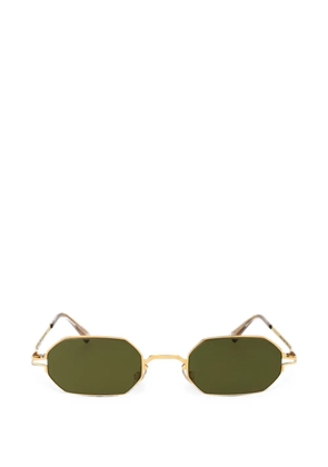 Mykita Cypher geometric-frame sunglasses - Gold
