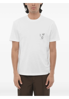 Neil Barrett logo-print T-shirt - White