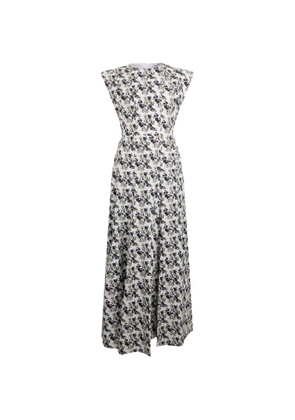 Philosophy Di Lorenzo Serafini floral-print sleeveless maxi dress - White