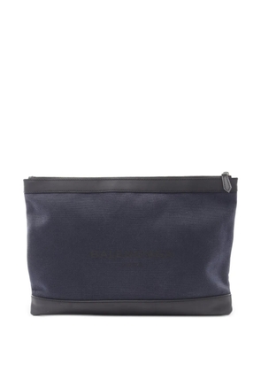 Balenciaga Pre-Owned 2000s Navy Clip clutch bag - Blue