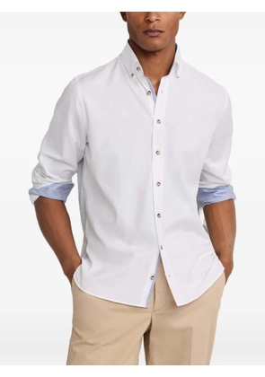 Hackett London Hampstead buttoned shirt - White