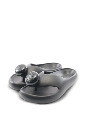 Loewe Pre-Owned 2020s Foam Pebble thong sandals - Black
