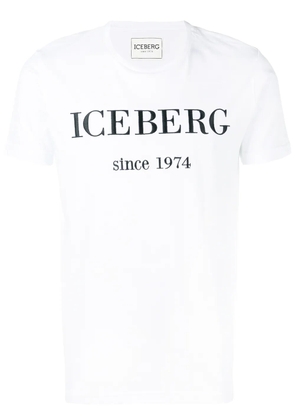 Iceberg embroidered logo T-shirt - White