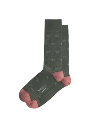 Hackett London Icon jacquard socks - Green