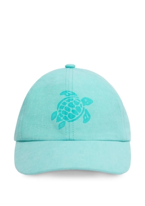 Vilebrequin turtle-print baseball cap - Blue