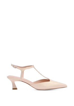 Stuart Weitzman Vinnie T-strap pumps - Neutrals