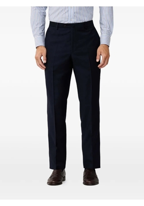 Hackett London pressed-crease tailored trousers - Blue